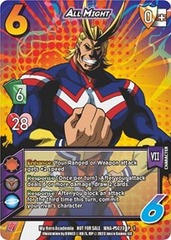All Might 7 (Provisional Store Championship Series 4 Promo) Foil